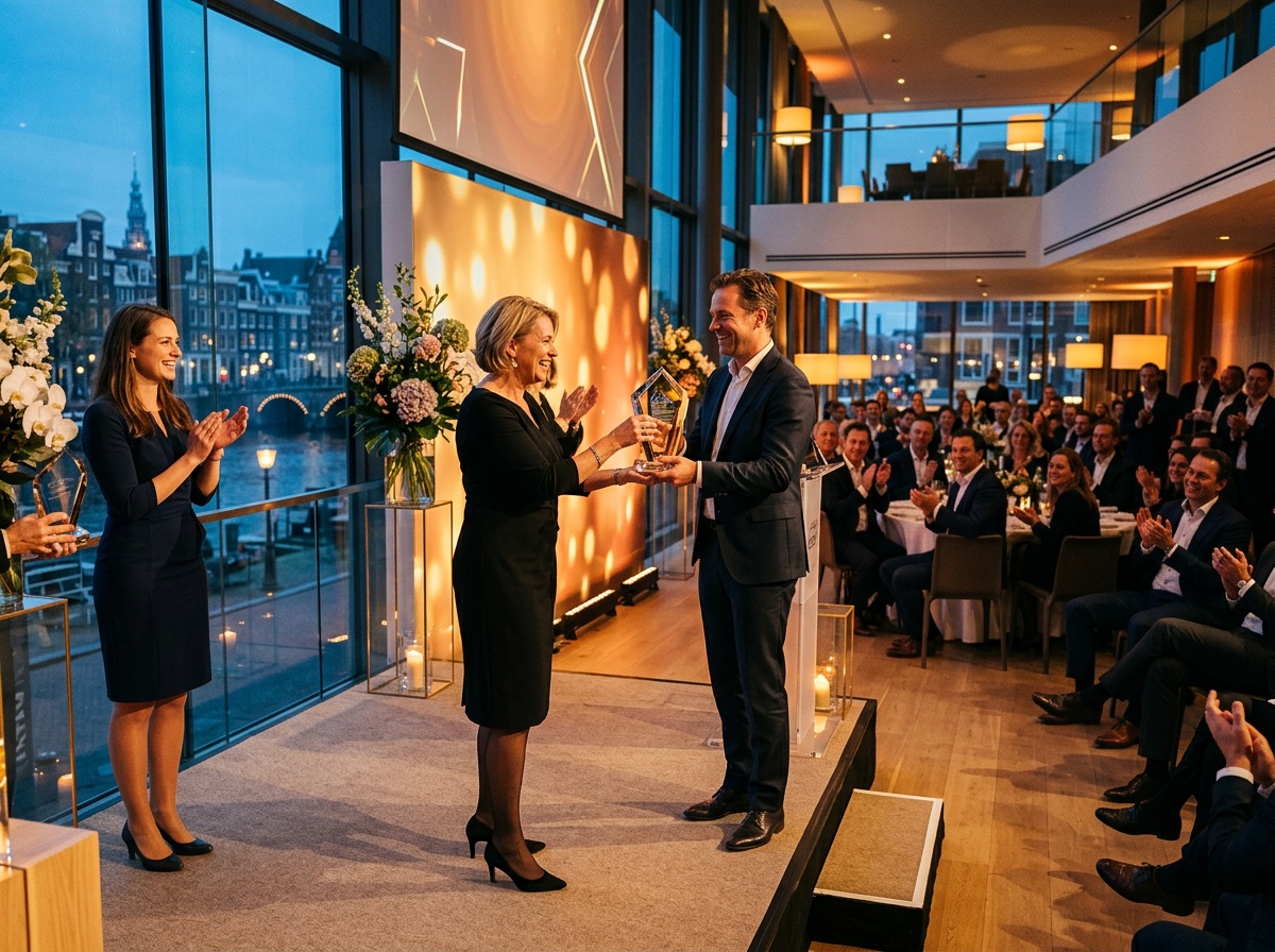 Medewerkersprijs ceremonie TipTop Bonus Utrecht