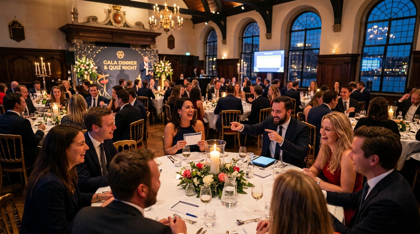 Gala dinner evenement TipTop Bonus