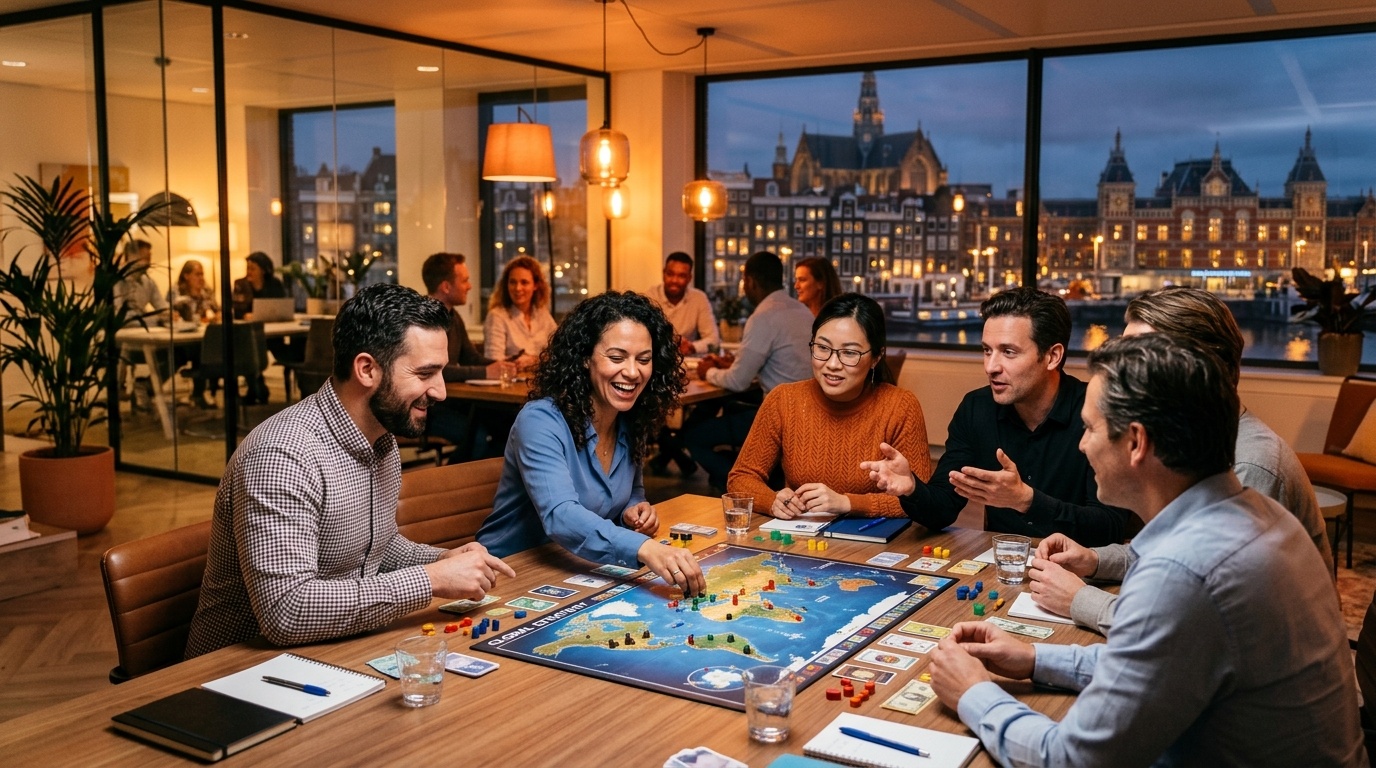 Zakelijk teamgame evenement TipTop Bonus Utrecht